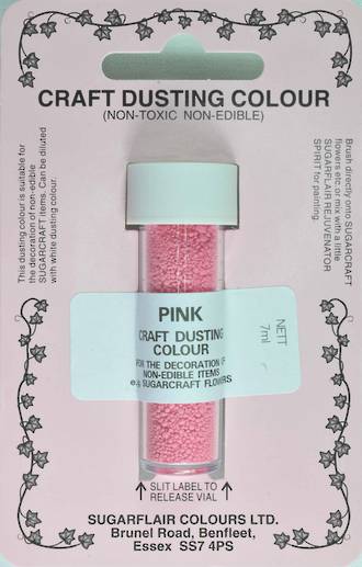Sugarflair Craft Dusting Colour Pink